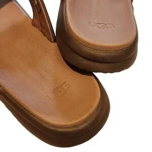 UGG MEN'S UNION FLIP FLOPS CHOCOLATE SZ9