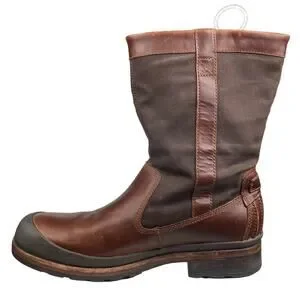 UGG Mens Che Corbitt Brown Leather Waterproof Boot Size US 10