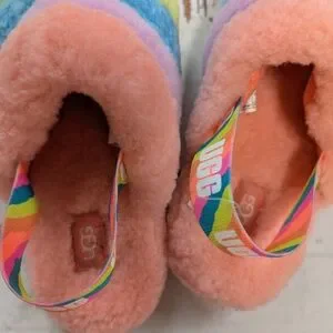 Ugg Rainbow Kids Sling Back Slippers