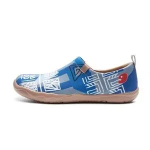 UIN Men's Walking Shoes Slip On Loafers (EGYPTIAN SYMBOLS Toledo I )