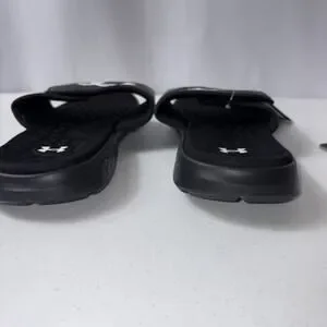 Under Armour IGNITE 7 Pro Black Slides Sandals NWT Size 17