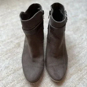 Unisa Booties Ankle Boots Size 6.5 Dark Grey