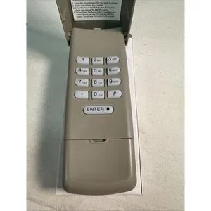 Universal Garage Door Opener Remote Keypad Compatible W/ Main Brands
