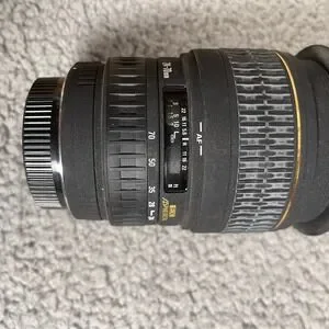 UNTESTED Sigma 24-70mm F/2.8 EX DG Zoom Aspherical Lens For SA Mount With UV