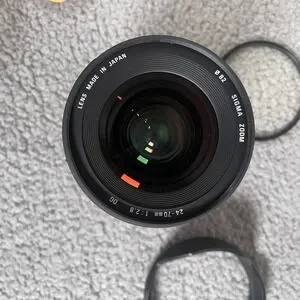 UNTESTED Sigma 24-70mm f/2.8 EX DG Zoom Aspherical Lens for SA mount With UV