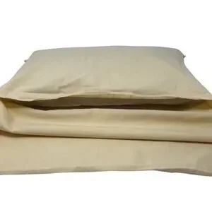 Upcycled Home Decor Pillow Made From Authentic Designer Dust Bag 11x21