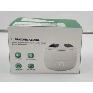 Upgraded Ultrasonic Retainer Cleaner 45kHz Ultrasonic Cleaner For Denture C