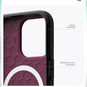 Urban Armor Gear Case For IPhone 15 Pro In Bordeaux NWT