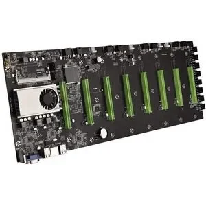 USA BTC-D37 GPU Mining Rig Machine Motherboard With CPU support 8 GPU PCIE slots