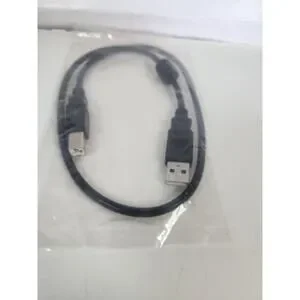 USB 2.0 A Male To B Male USB Printer Cable Black 2 Feet Long