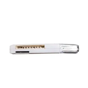 USB 3.0 SD + MicroSD Memory Card Reader White High Speed SDXC Universal Laptop