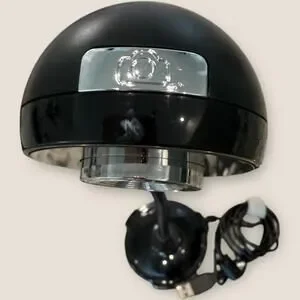 USB Flexible Neck Standing Webcam With 10X Zoom Lens Black Video Streaming