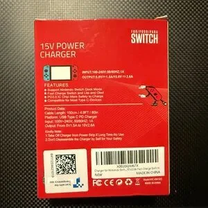 USB Type-C Charger For Nintendo Switch