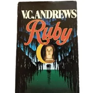 V.C. Andrews Vintage Ruby Novel Hardcover 1994 Suspense Mystery Horror