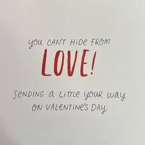 Valentine’s Day Card By American Greetings 6.25” X 6.25” Brand New In Package