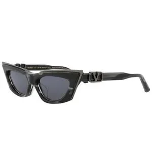 Valentino Garavani V-Goldcut 55MM Cat-Eye Sunglasses
