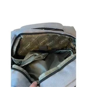 Valuable Brand Gray Black Padded 21L School Backpack