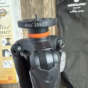 Vanguard Alta+ 255CT 5-Section Carbon Fiber Tripod Compact Travel Photography