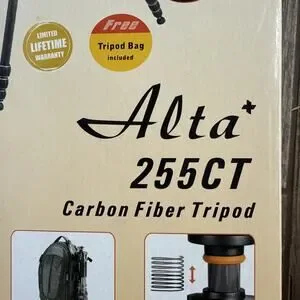 Vanguard Alta+ 255CT 5-Section Carbon Fiber Tripod Compact Travel Photography