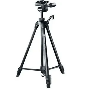 Vanguard MAK 233 Aluminum Alloy 3 Section Tripod with 3 Way Pan Head w/ level
