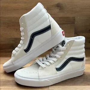 Vans White High-Top Sneakers BRAND NEW