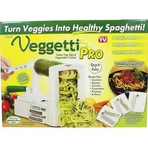 Veggetti Pro Table-Top Spiral Vegetable Cutter