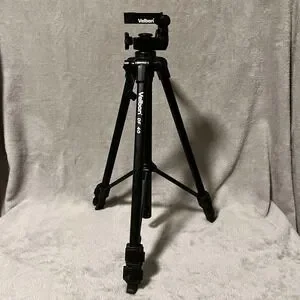 VELBON DF-40 TRIPOD-Deluxe Lightweight Dual Function Tripod‎ W/Travel Bag EUC