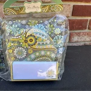 Vera Bradley 2 Happy Hour Sets Lemon Parfait New Napkins Coasters Place-cards