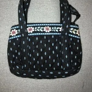 Vera Bradley Alpine Black Mini Bag