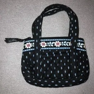 Vera Bradley Alpine Black Mini Bag