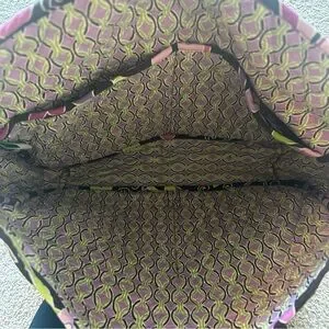 VERA BRADLEY Crossbody Messenger Bag In Purple Punch