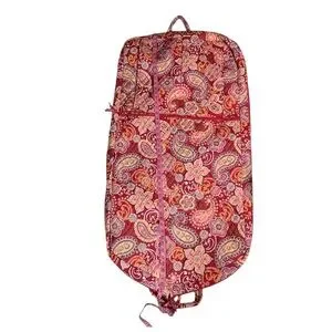 Vera Bradley Garment Bag In Raspberry Fizz