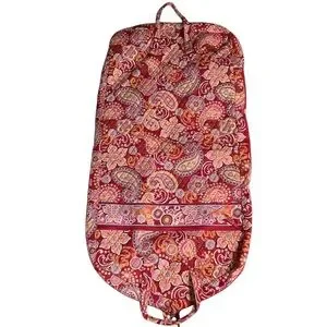Vera Bradley Garment Bag In Raspberry Fizz