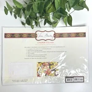 Vera Bradley NWT Laptop Skin Under Cover Adjustable Up To 17 Inch * Buttercup