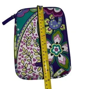 Vera Bradley Purple Floral Neoprene EReader/iPad Sleeve Case