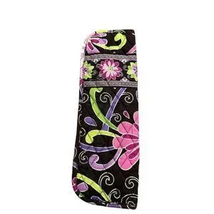 Vera Bradley Purple Punch Quilted Styling Tool Holder