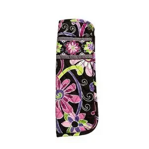 Vera Bradley Purple Punch Quilted Styling Tool Holder