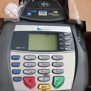 Verifone OMNI 7000 LAN Base Terminal Credit Card Reader