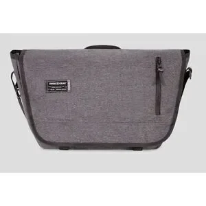 Versatile Gray Messenger Bag for Everyday Use