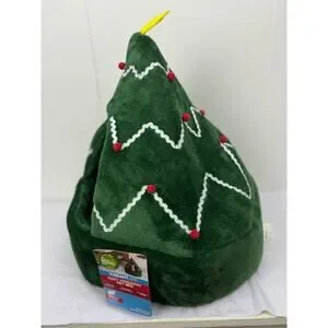 Vibrant Life Cozy Hideaway Christmas Tree Pet Bed