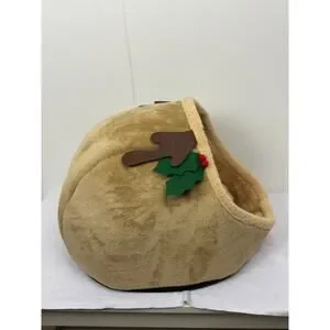 Vibrant Life Cozy Hideaway Reindeer Pet Bed