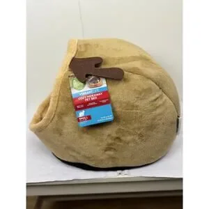 Vibrant Life Cozy Hideaway Reindeer Pet Bed