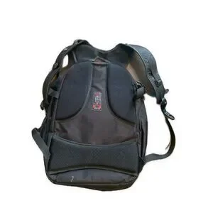 Victoria Tourist Solid Black Backpack