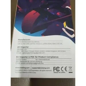 Victsing Wired RGB Gaming Mouse Optical Sensor Programmable Buttons PC322A