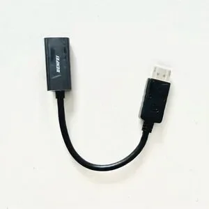 Video Cable Adapter 0.2 M HDMI Type A (Standard) DisplayPort Black