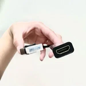 Video Cable Adapter 0.2 M HDMI Type A (Standard) DisplayPort Black