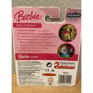 VIEW-MASTER BEST OF BARBIE 3D REELS 3 PACK 2007