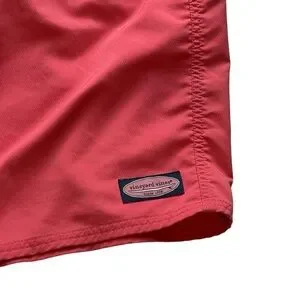 Vineyard Vines 8” Unlined Boardshorts Salmon Fish Print Men’s Size 34