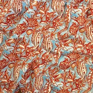 Vineyard Vines Chappie Swim Trunks Seahorse Print Size XL