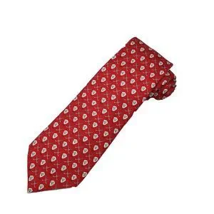Vineyard Vines Country Club of Indianapolis Tie Mens Red Foulard Silk USA